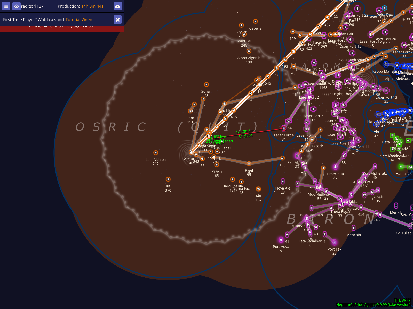 Visualize empire reach with territory overlays